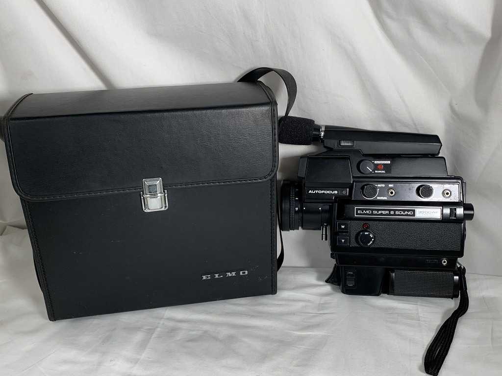 エルモ ELMO ジャンク 8ミリ フィルムカメラ SUPER 8 SOUND 3000AF 【中古】｜ワットマン店