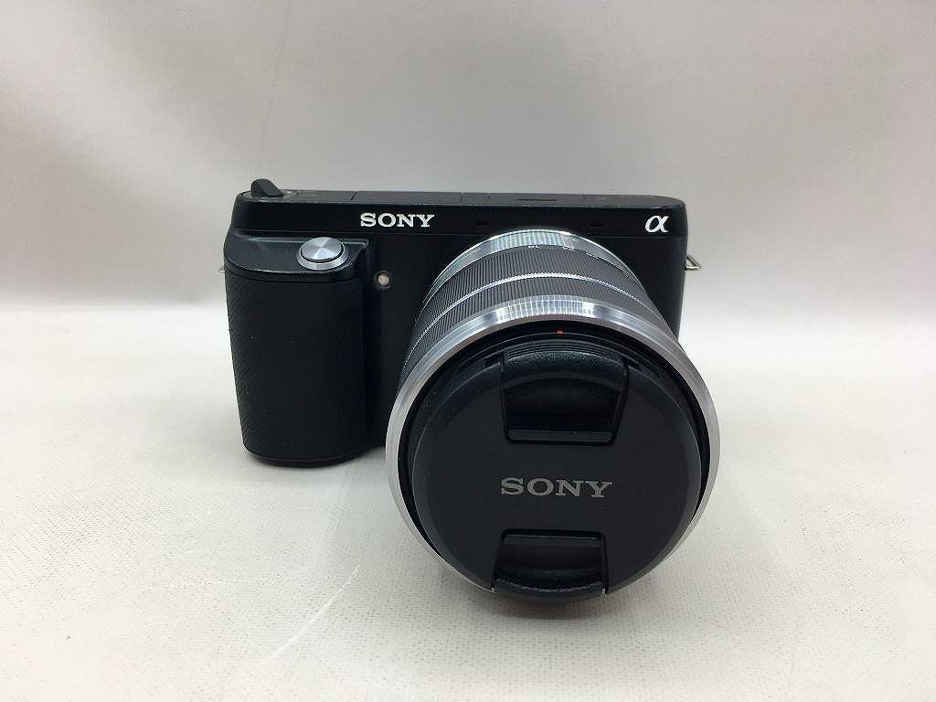 【継続期間制限事項大売り出し】ソニー SONY 鏡鑑レスカメラ NEX-F3 【中古】