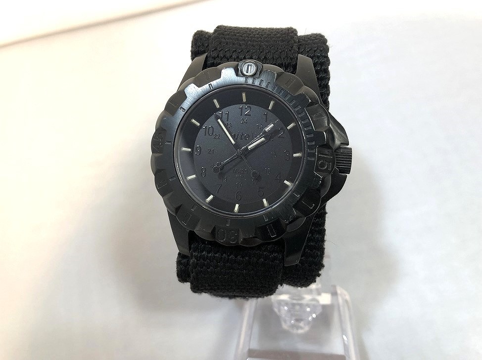 【継続期間押さえる大売り出し】ルミノックス LUMINOX ナイト爵フォーク 石英 ウオッチ 黒いこと系 【中古】