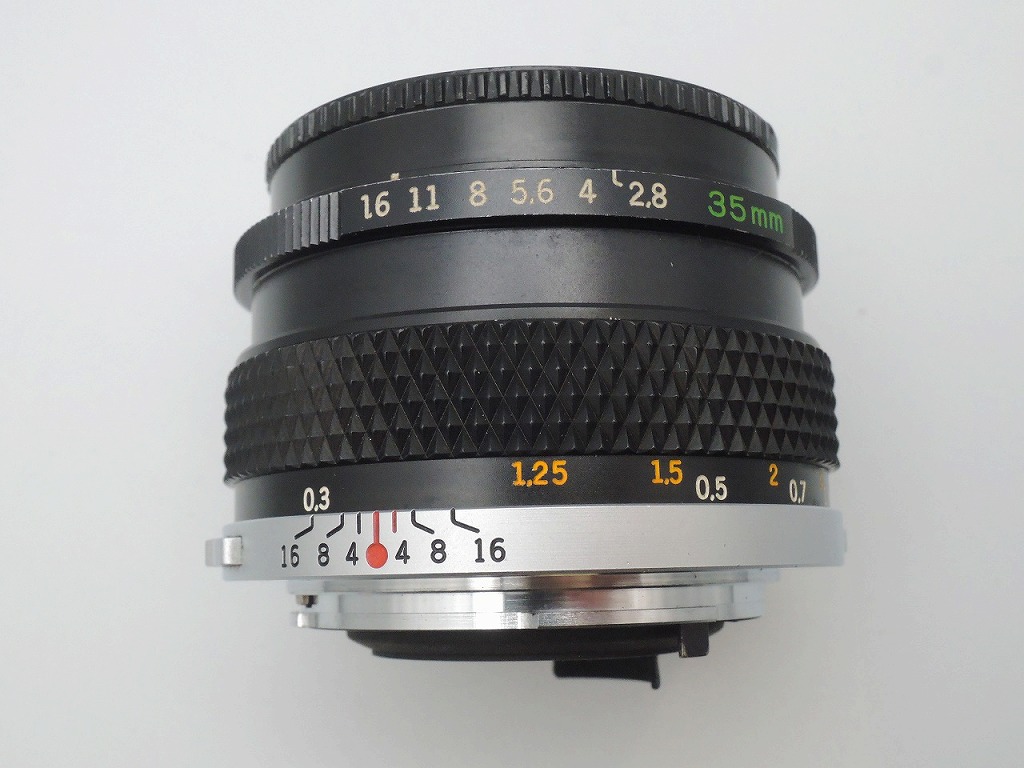 オリンパス OLYMPUS OMマウント 水晶体 フルサイズ G.ZUIKO AUTO-W 35粍 f2.8 【中古】