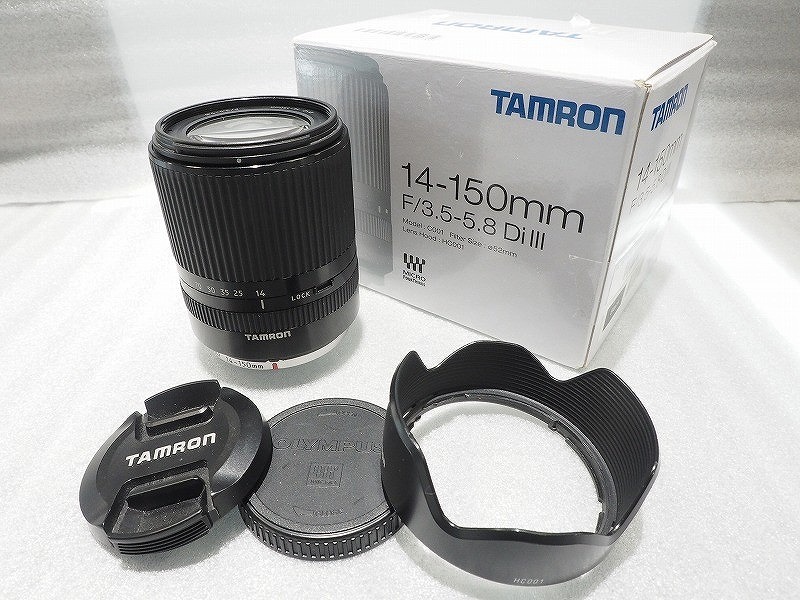 タムロン TAMRON 高倍率望遠レンズ 14-150粍 F/3.5-5.8 Di III 【中古】