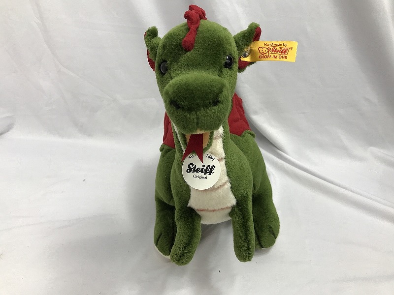 シュタイフ Steiff ぬいぐるみ 火竜のロッキー 32糎 067198 【中古】