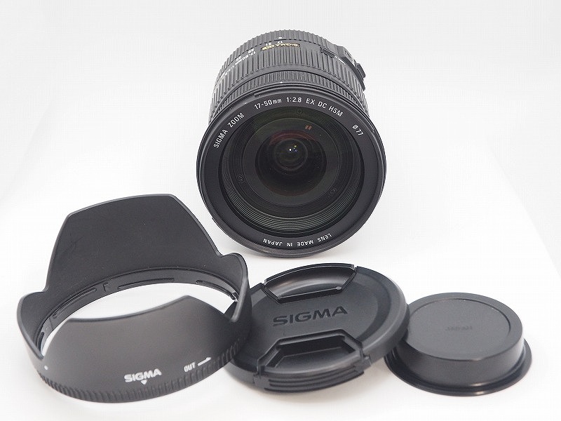 シグマ SIGMA Kマウント 水晶体 APS-C 17-50粍 F2.8 EX DC HSM 【中古】