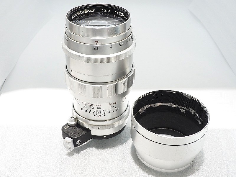 望遠水晶体 Steinheil Munchen  Auto-Quinar 135mmF2.8 【中古】