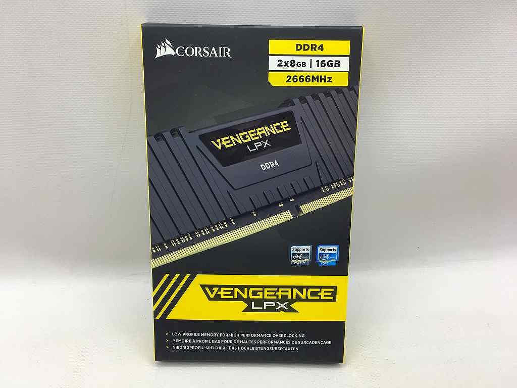 コルセア CORSAIR 記憶装置- CMK16GX4M2A2666C16 【中古】
