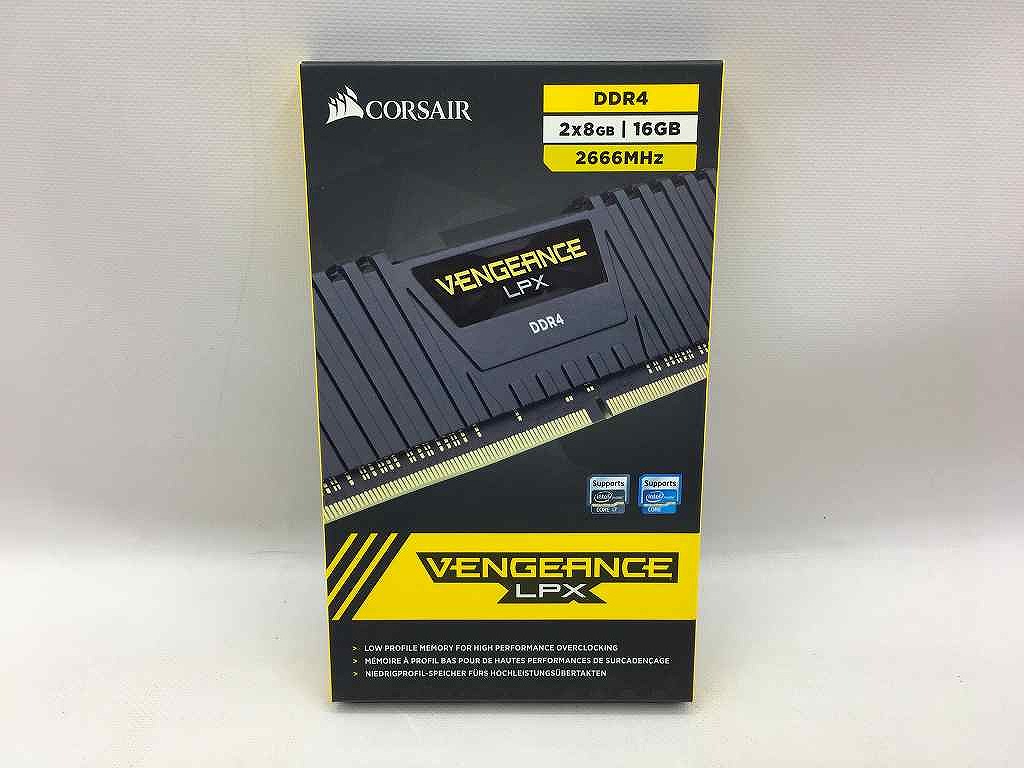 コルセア CORSAIR 記憶装置- CMK16GX4M2A2666C16 【中古】