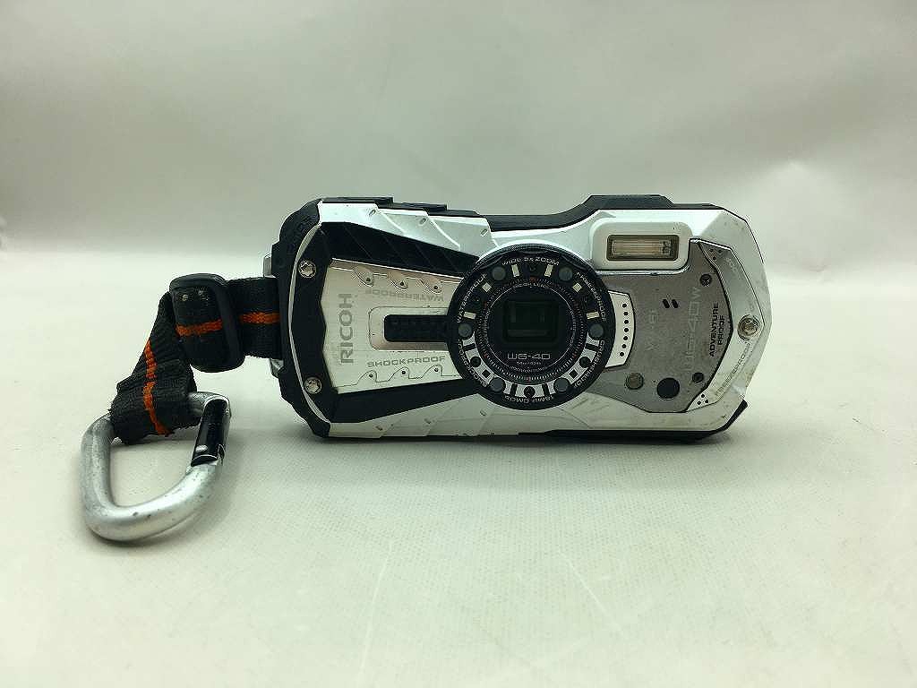 リコー RICOH デジタル写真機 WG-40W 【中古】