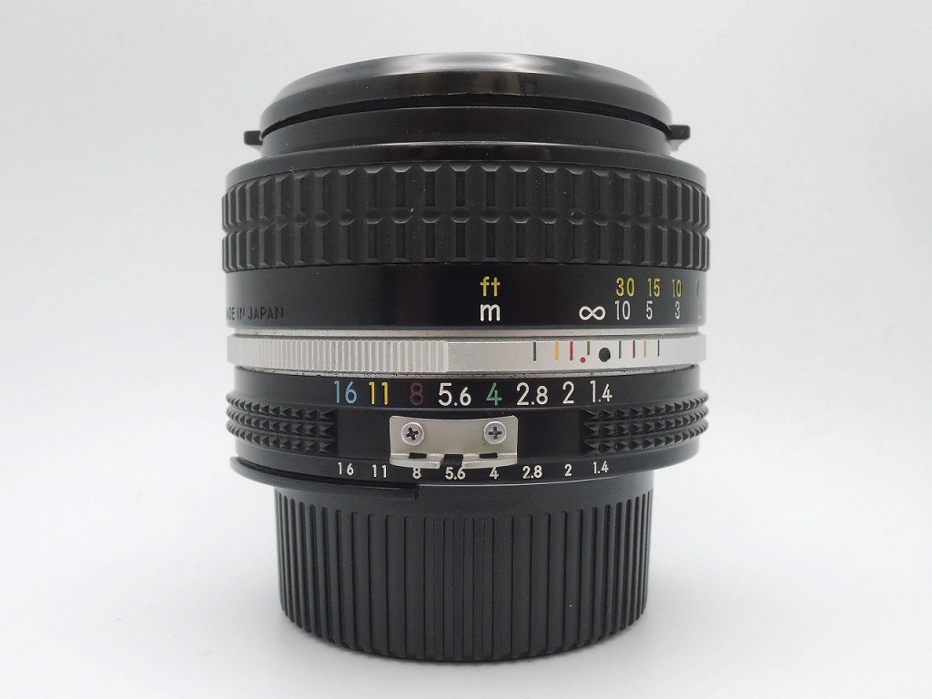 ニコン Nikon Fマウント 水晶体 フルサイズ Ai NIKKOR 50粍 f1.4 【中古】