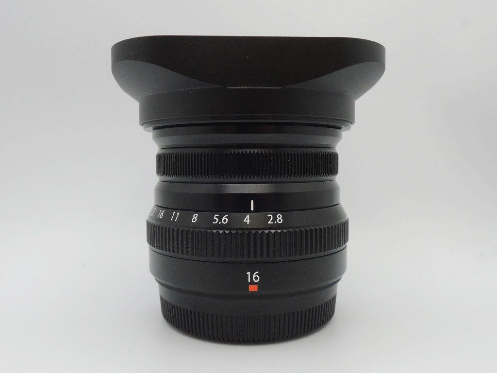 フジ写真フィルム FUJIFILM Xマウント 水晶体 APS-C XF 16粍 f2.8 R 【中古】