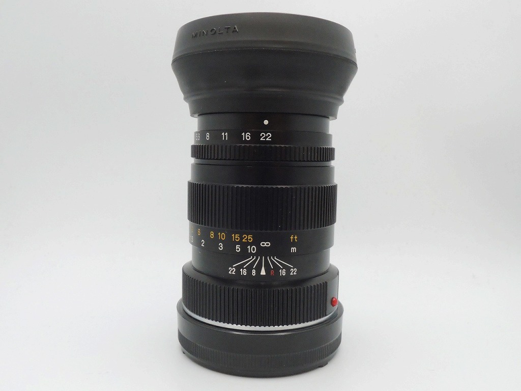 ミノルタ MINOLTA Mマウント 水晶体 フルサイズ M-ROKKOR 90粍 f4 【中古】