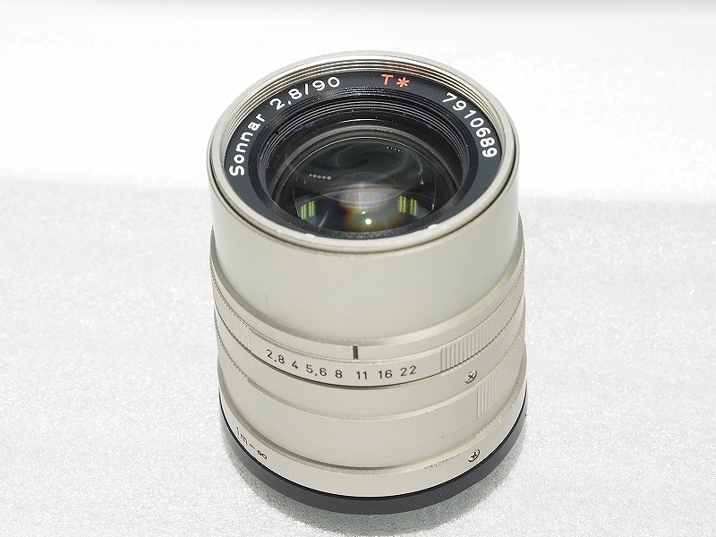 カールツァイス Carl Zeiss 単興味の中心水晶体 Sonnar T*90粍 F2.8 【中古】