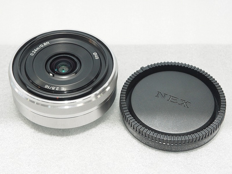 ソニー SONY 広角水晶体 E16粍 F2.8 【中古】
