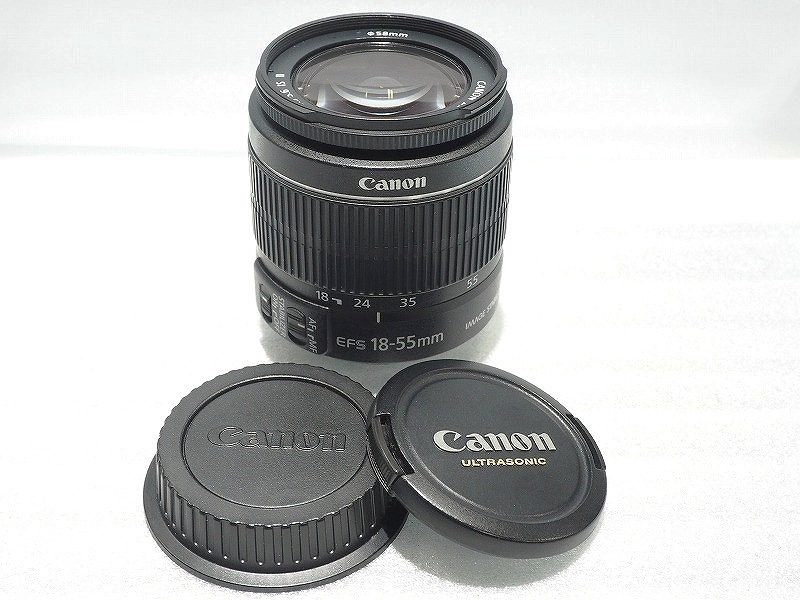 キヤノン Canon 標準尺度望遠レンズ EF-S18-55粍 F3.5-5.6 IS II 【中古】