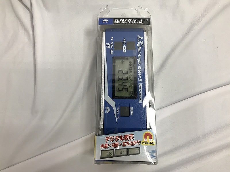 【未当てはめる】 シンワソクテイ シンワ測定 デジタルアングルメーターII 防塵雨合羽 磁石付 76826