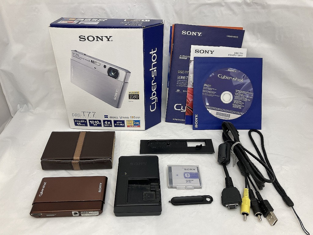 ソニー SONY デジタル写真機 DSC-T77 【中古】