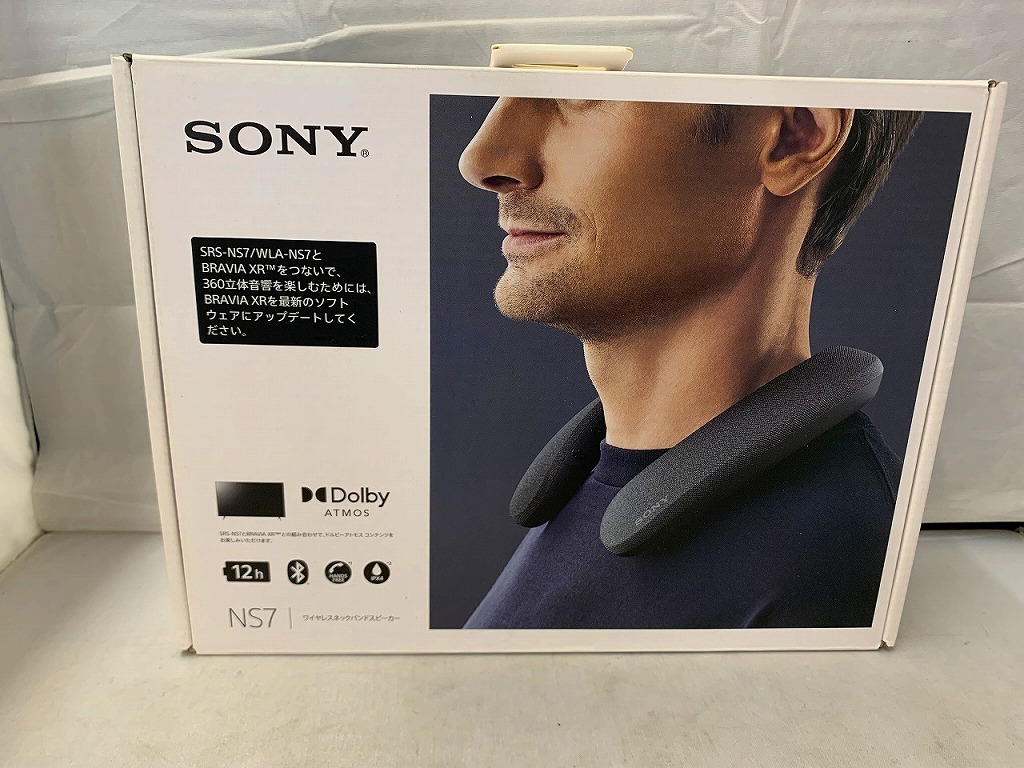 ソニー SONY ワイヤレスネックバンドスピーカー SRS-NS7R 【中古】