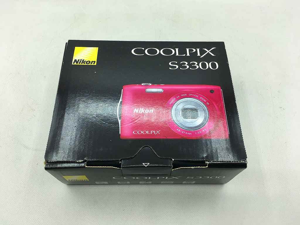 ニコン Nikon デジタル写真機 COOLPIX S3300 【中古】