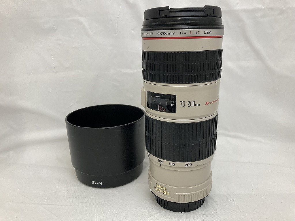 キヤノン Canon 望遠レンズ EF70-200粍 F4L IS USM 【中古】