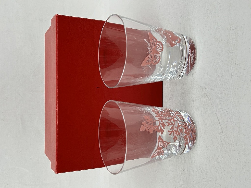 バカラ Baccarat ポエテッィクガーデン タンプラー さくら色 有りの実 さくら色 【中古】