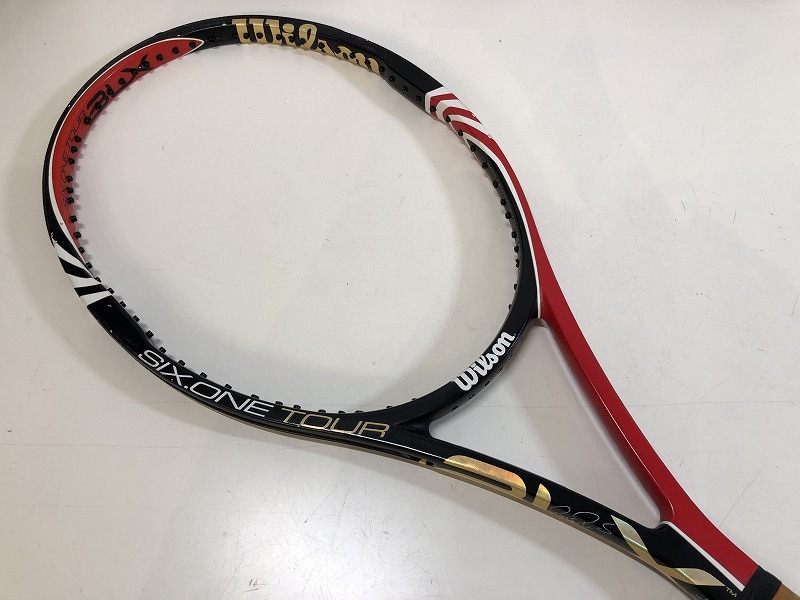 ウイルソン Wilson 硬式庭球櫂 G2 SIX.ONE TOUR BLX 【中古】