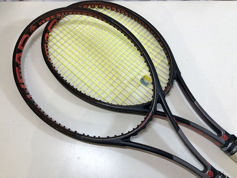 天々 HEAD 硬式庭球櫂 2本 G2 PRESTIGE MP 【中古】