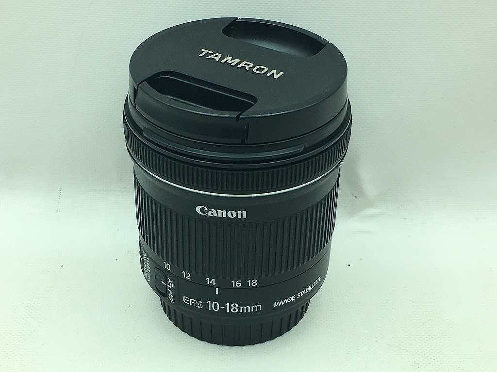キヤノン Canon 水晶体 EF-S10-18粍 F4.5-5.6 IS STM 【中古】