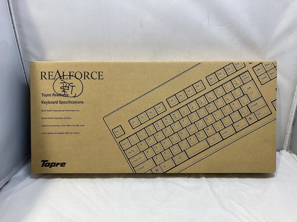 東プレ Topre 鍵盤 REALFORCE 108UBK-JS 【中古】
