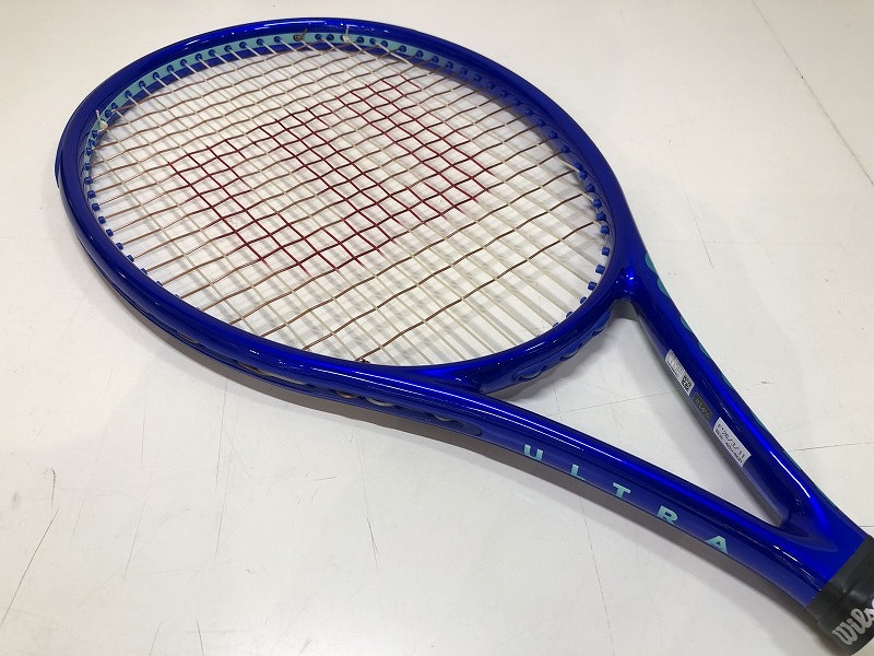 ウイルソン Wilson 硬式庭球櫂 ULTRA 98TOUR V5 G2 青碧 【中古】