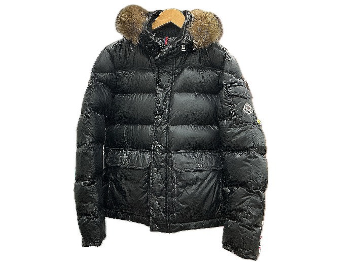 モンク線路 MONCLER HUBERT GIUBBOTTO 大きさ1 【中古】