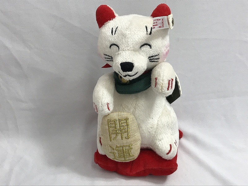 シュタイフ Steiff テディーズフォートゥモロー 招き猫 679162 【中古】