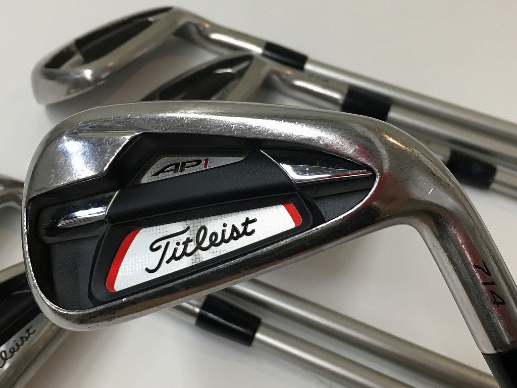 タイトリスト Titleist 【並品】右用アイアン仕掛ける6本 FLEX：S AP1 714 【中古】