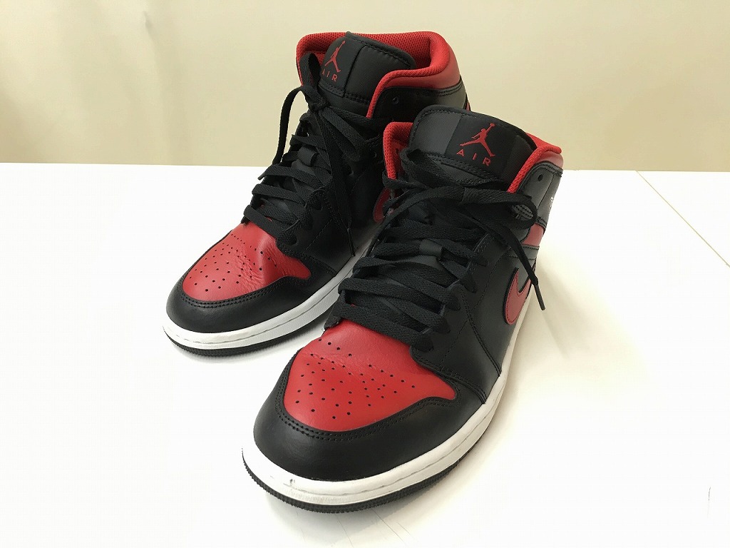 【継続期間制限事項割引き販売】ナイキ NIKE 【並品】AIR JORDAN 1 MID  大いさ：27.5珊 DQ8426-067 【中古】 メンズ靴-靴-スニーカー