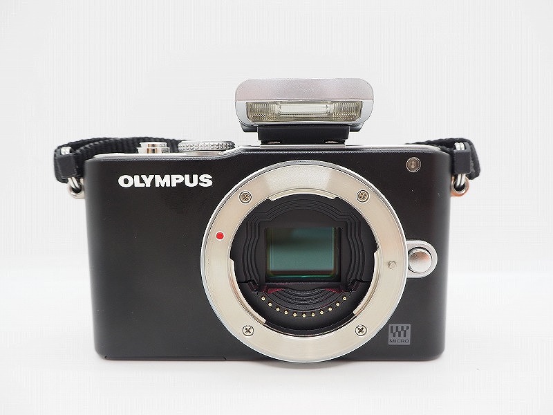 【全品ポイント10倍！要エントリー】【期間限定セール】オリンパス OLYMPUS ミラーレス一眼 ボディ ブラック PEN Lite E-PL3 【中古】