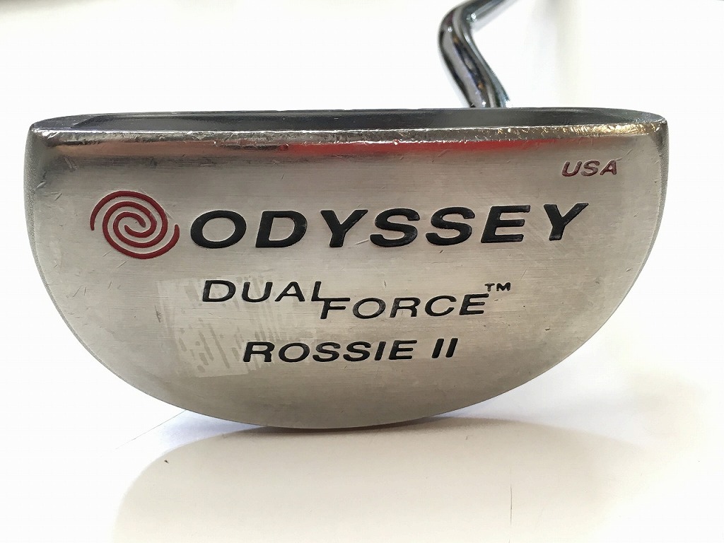 オデッセイ ODYSSEY 【並品】右用パター FLEX：- DUAL　FORCE　ROSSIE2 【中古】