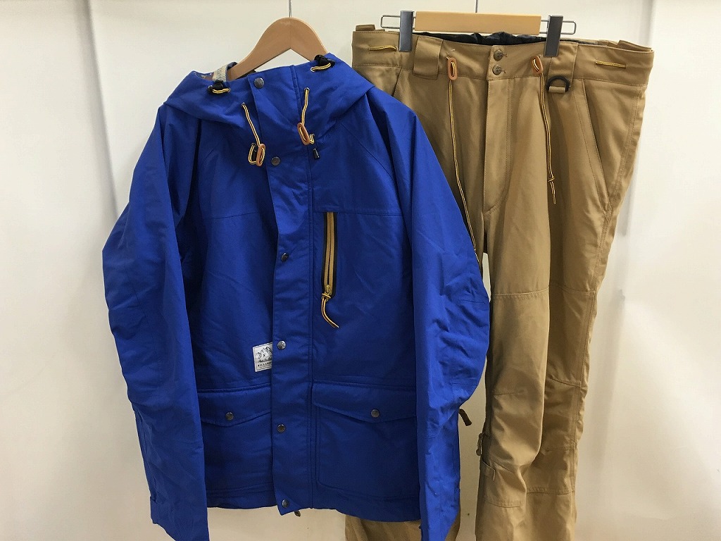 【継続期間制限事項大売り出し】散らし広告ボン BILLABONG 【並品】ウィンターウェアセット 上下仕掛ける 大きさ：上下L AE01M-750・M-700 【中古】