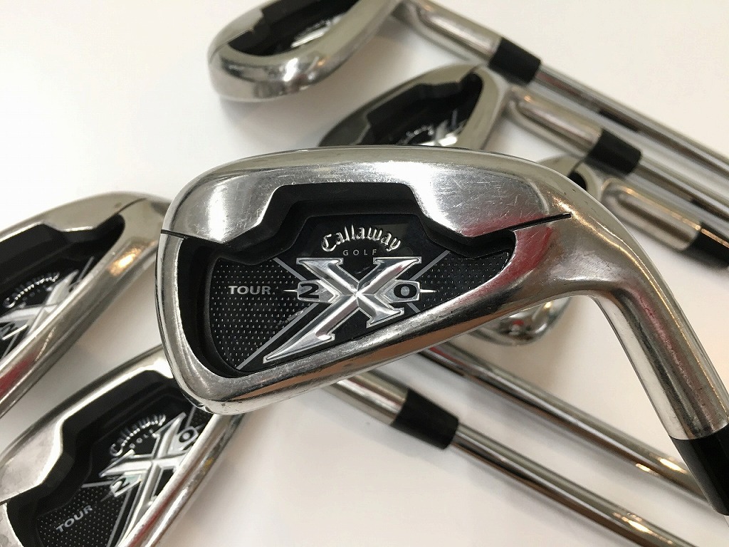 キャロウェイ Callaway 【並品】右用アイアンセット6本 FLEX：S X-20　TOUR 【中古】 15,077円