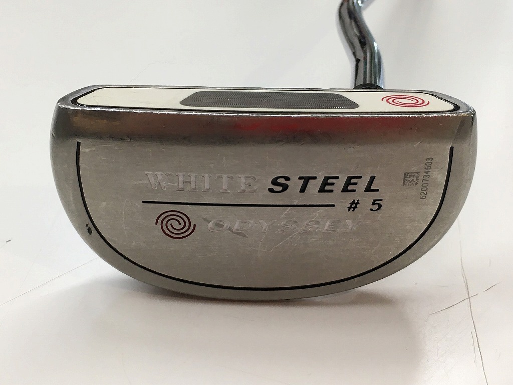 オデッセイ ODYSSEY 【並品】右用パター FLEX：- WHITE　STEEL 【中古】