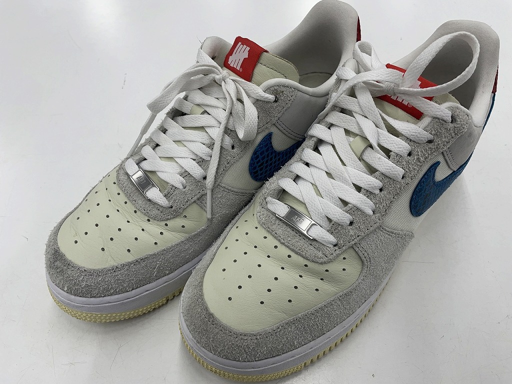 ナイキ NIKE 【良品】AIR FORCE1 LOW SP 28.5ｃｍ 薄墨色 象牙色 青み 赤いこと DM8461-001 【中古】