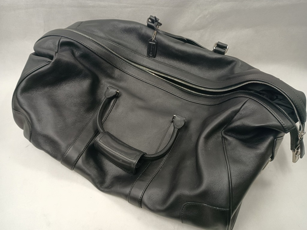 楽天市場】【中古】 COACH (コーチ）0502 ボストンバッグ 2WAY レザー