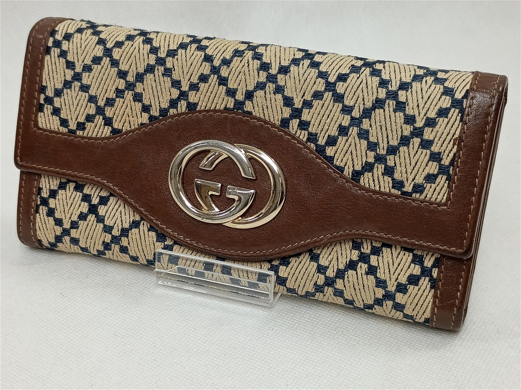 グッチ GUCCI 長紙入れ 【中古】