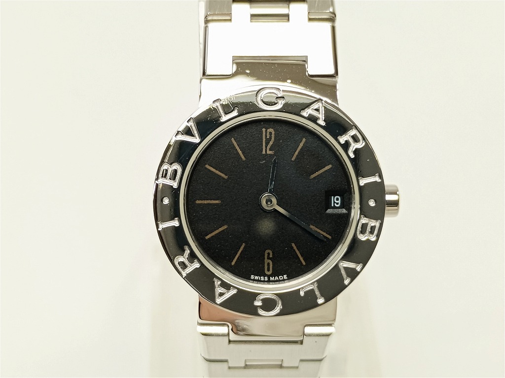 ブル小峡谷 BVLGARI 石英時辰儀 ブルガリブルガリ BB23SS 【中古】
