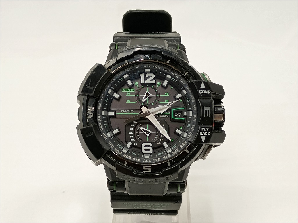 パパス！G-SHOCK SKY COKPIT ソーラー電波時計 G-SHOCK 腕時計 MASTER OF G GRAVITYMASTER SKY COCKPIT（スカイ