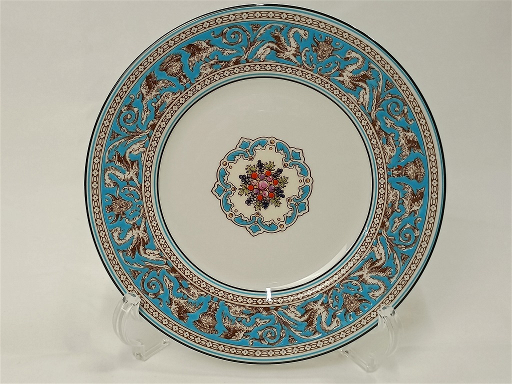 楽天市場】WEDGWOOD ウェッジウッド フロレンティーンターコイズ 大皿