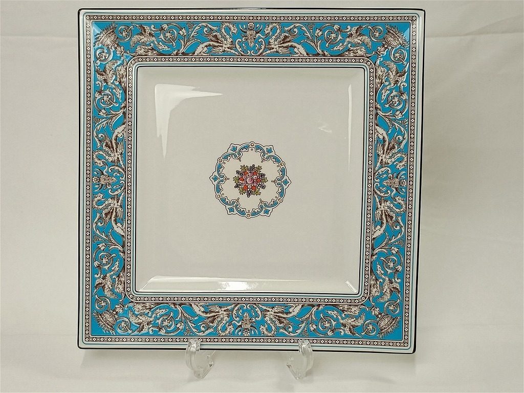 楽天市場】WEDGWOOD ウェッジウッド フロレンティーンターコイズ 大皿