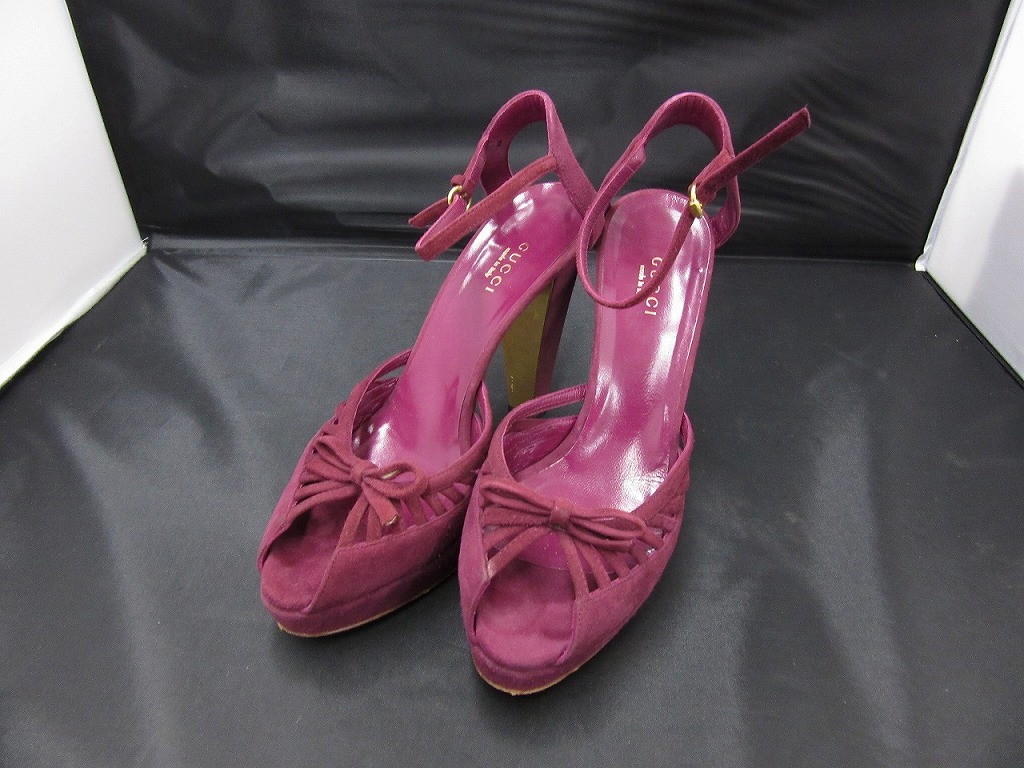 楽天市場】【GUCCI】グッチ ダブルG ウェッジソールサンダル 624409