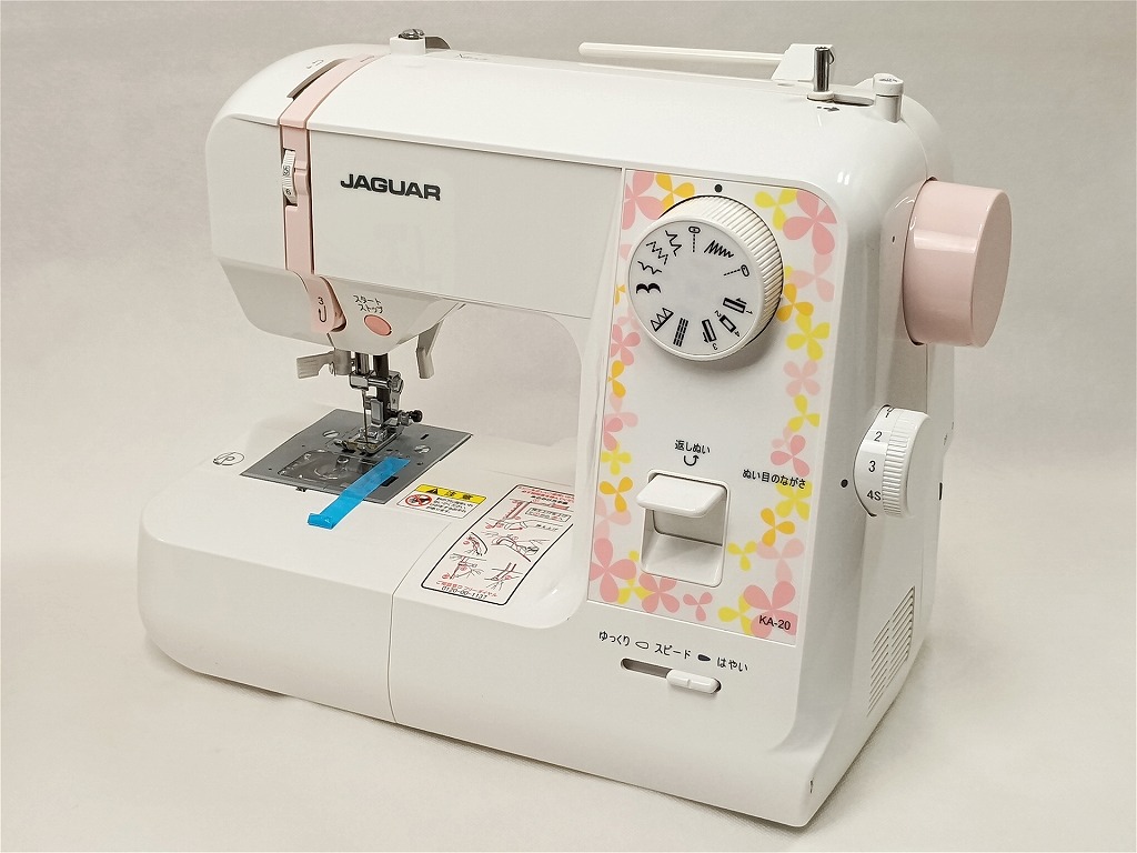 【全品ポイント10倍！要エントリー】【期間限定セール】【未使用】 ジャガー JAGUAR 家庭用電動ミシン KA-20