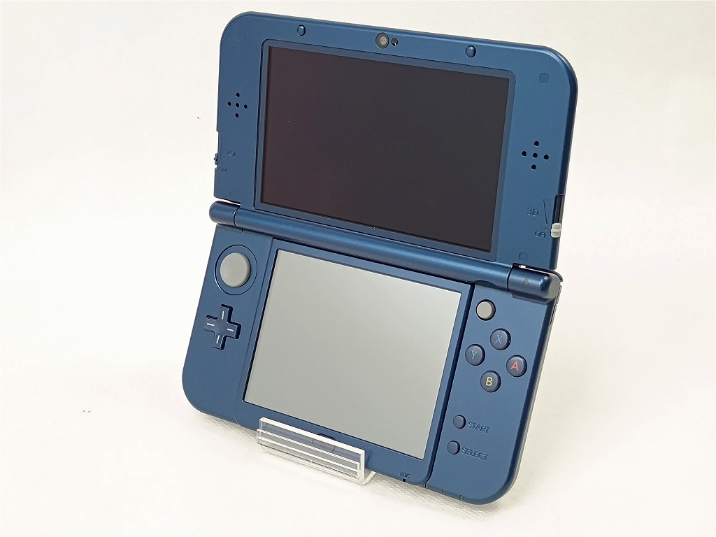 【4/4(土)20時～全品ポイント10倍！要エントリー】ニンテンドー Nintendo New 3DS LL メタリックブルー RED-001 【中古】