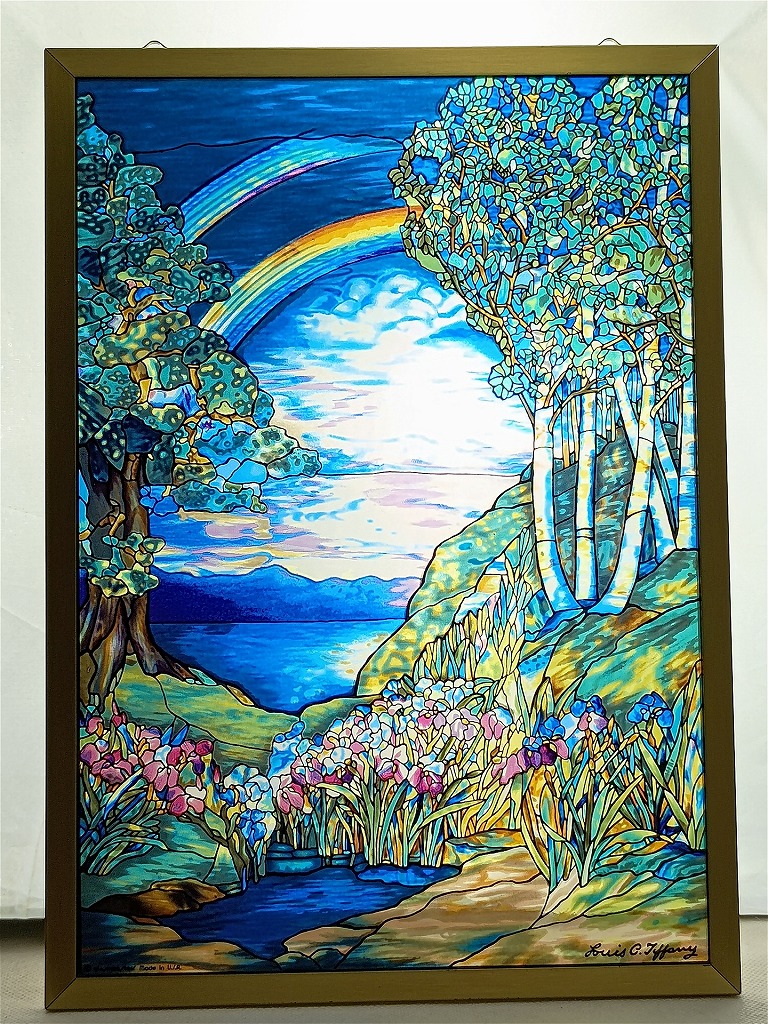 楽天市場】ルイス・C・ティファニーヴィンテージステンドグラス水仙