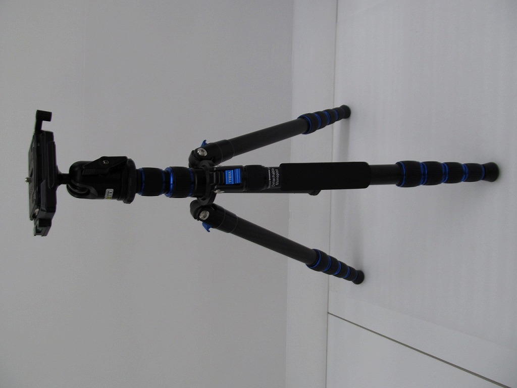 ベルボン Velbon 雲台三脚セット 雲台 QHD-53Q 三脚 不明 【中古】