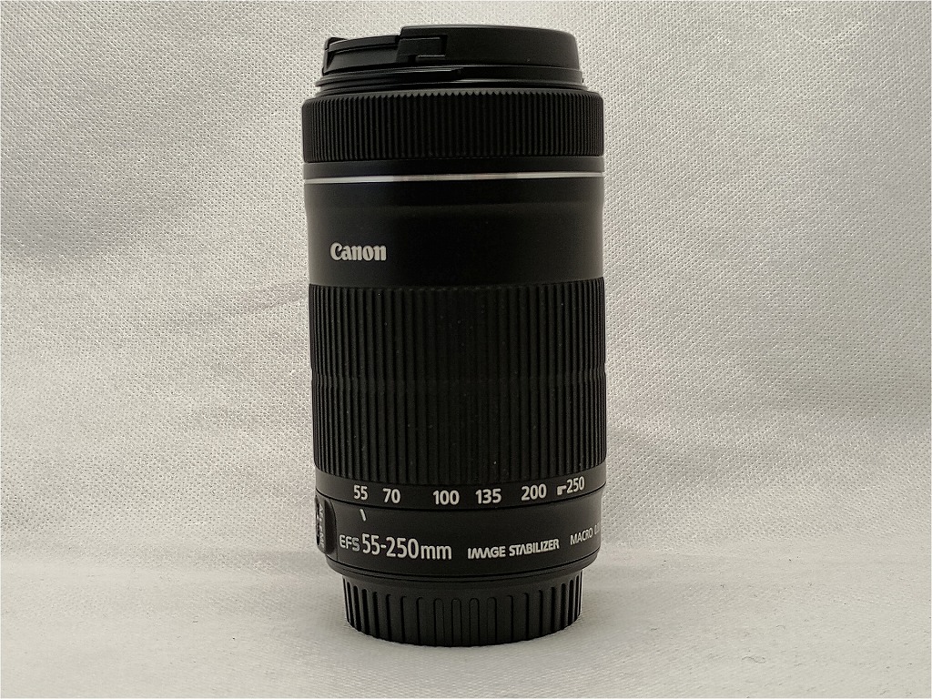 キヤノン Canon 望遠ズームレンズ EF-S 55-250mm F4-5.6 IS STM 【中古】
